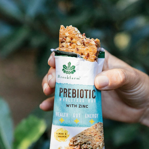 Brookfarm - Prebiotic & GF Almond & Cinnamon Bars 40g x 12 (BEST BEFORE - 24TH OCTOBER 2025)