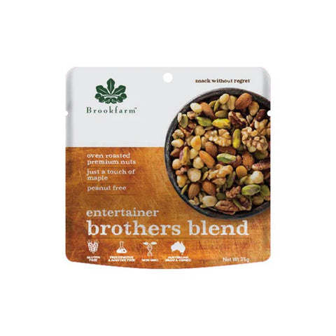 Brookfarm - Roasted Nuts Maple & Pink Lake Salt 35g x 36