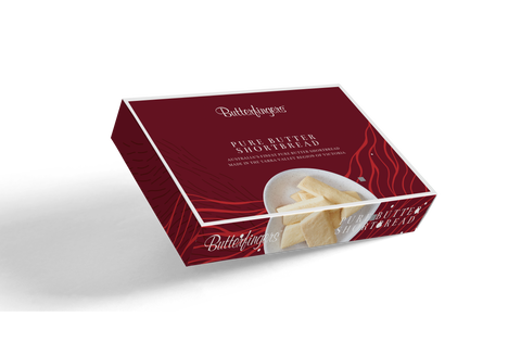 Butterfingers - Pure Butter Seasonal Shortbread Gift Box 175g x 10