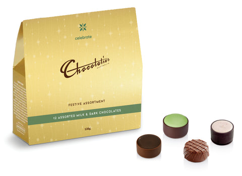 Chocolatier - Celebrate Festive Selection 135g x 6