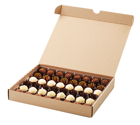 Chocolatier Assorted Truffles Packs - Large Brown Box x 192 (EXPIRY - NOV. '23)