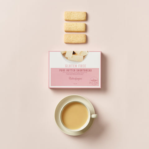 Butterfingers - Gluten Free Pure Butter Shortbreads 175g x 10