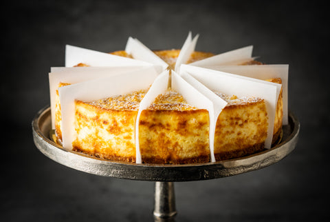 Loomas - Baked Ricotta Cheesecake (Pre-Sliced) (NUT FREE)