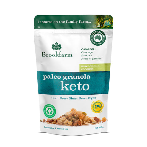 Brookfarm - Keto Premium Granola 330g x 8