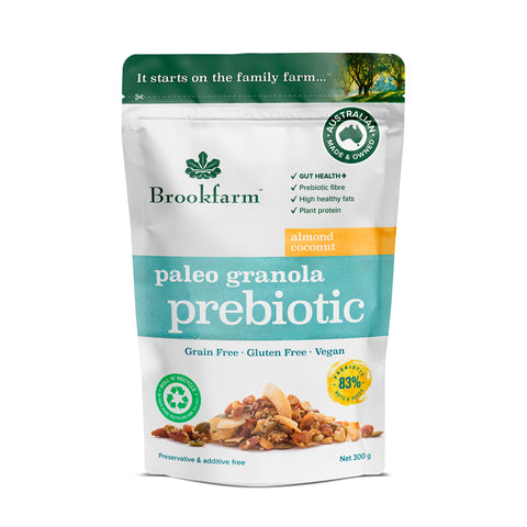 Brookfarm - Prebiotic Paleo Granola 300g x 8