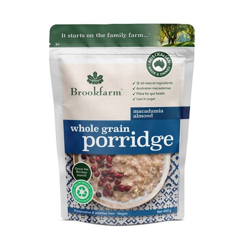Brookfarm - Wholegrain Power Porrij 450g x 6
