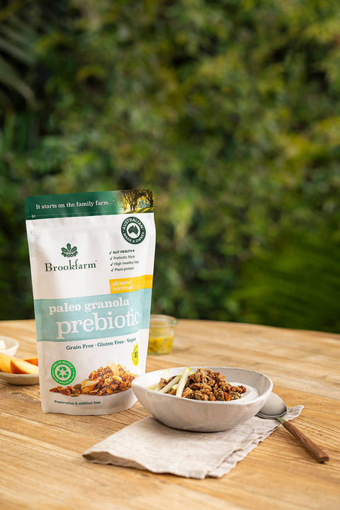 Brookfarm - Prebiotic Paleo Granola 300g x 8