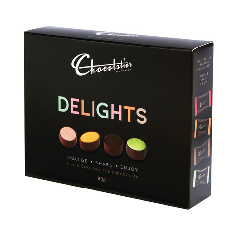 Chocolatier Australia - Delights Chocolate Assortment 80g x 12