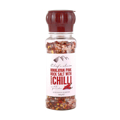 HBC Trading - Himalayan Pink Rock Salt with Crushed Chilli 160g x 12