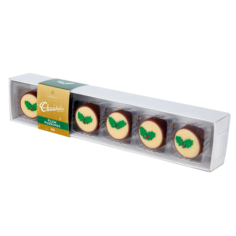 Chocolatier - Plum Pudding 6 Pack 80g x 12