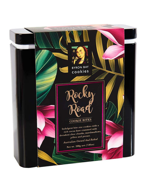 Byron Bay Cookie Company - Gift Tin Rocky Road 200g x 6