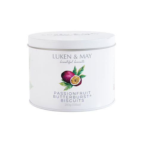 Luken & May - Passionfruit Butterburst Tin 200g x 6