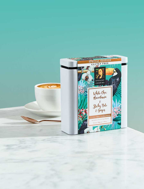 Byron Bay Cookie Company - Limited Edition Gift Tin Gluten Free Toucan 200g x 6