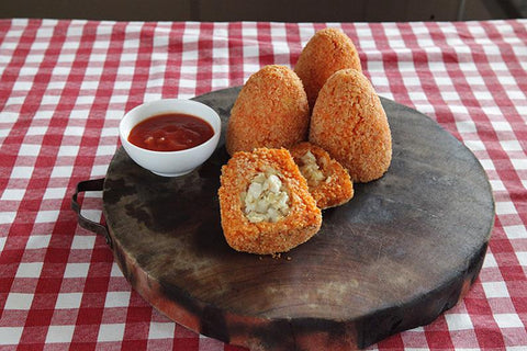 24 x Chefs Edge Large Arancini - Chicken Cheese & Thyme Frozen Savouries Chefs Edge