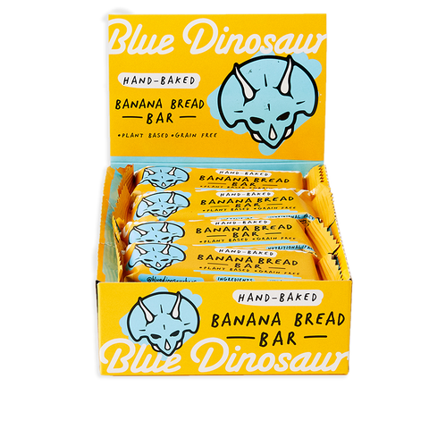 Blue Dinosaur - Paleo Banana Bread Bar 45g x 12