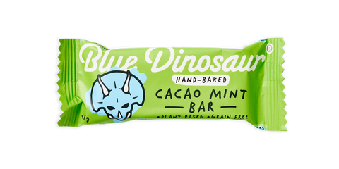 Blue Dinosaur - Paleo Cacao Mint Bar 45g x 12