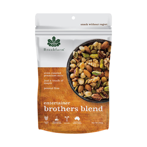 Brookfarm Brothers Blend Entertainer Mix 200g x 8