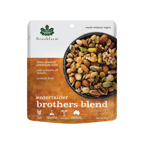 Brookfarm - Brothers Blend Entertainer Mix 75g x 12