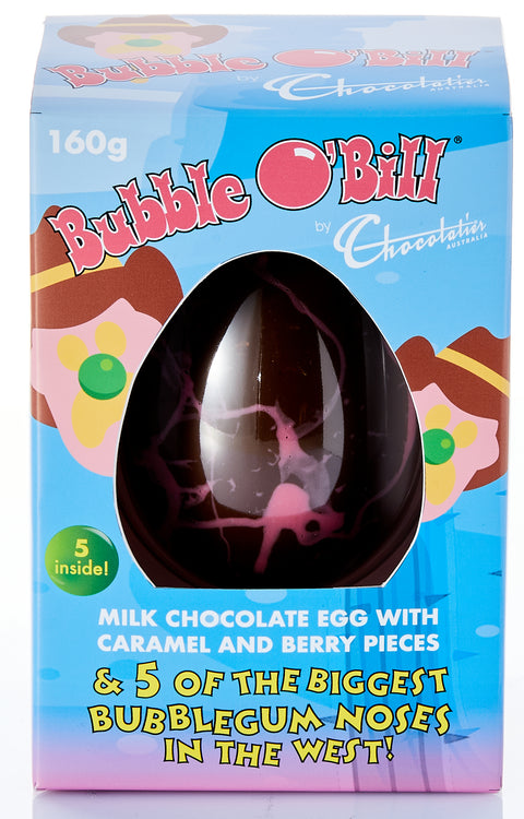 Chocolatier Australia - Bubble O'Bill Egg 160g x 6