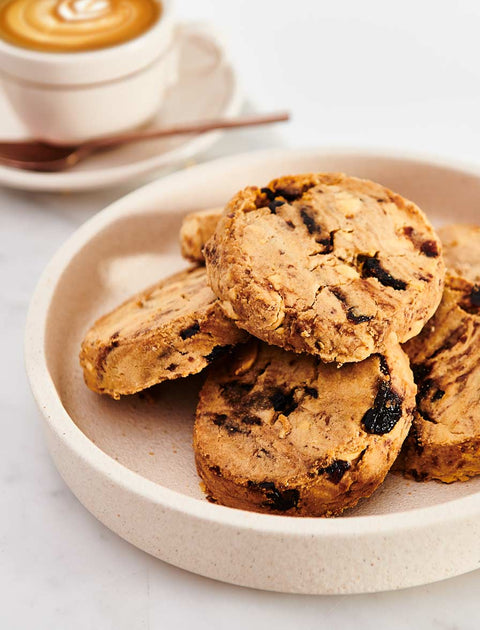 Byron Bay Cookie Company - Cafe Style Sour Cherry Cheesecake Cookie x 12