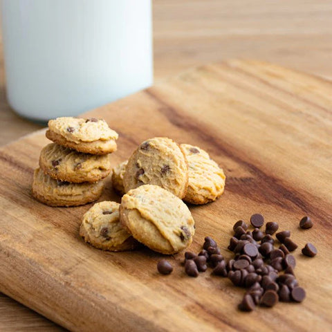 Cookie Man - Bite Size Choc Chip Bucket 2.2kg (Approx. 363 cookies)