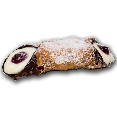 Dolceroma - Large Blueberry Ricotta Cannoli 110g x 6