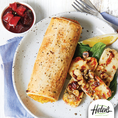 Helen’s European Cuisine - Roast Pumpkin & Ricotta Roll x 8