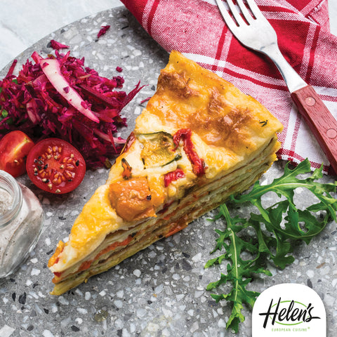 Helen's European Cuisine - Oven Roasted Vegetable Tortilla Bake x 12