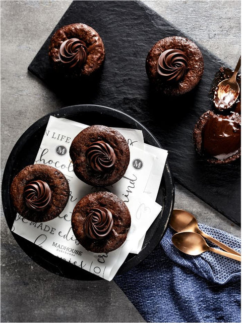 Madhouse Bakehouse - Gluten Free Flourless Hot Chocolate Souffles x 9