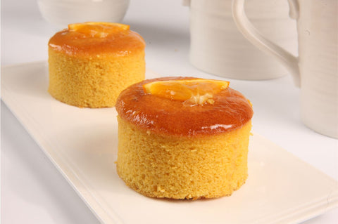 Inter Desserts - Gluten Free Orange & Almond Cakes x 6