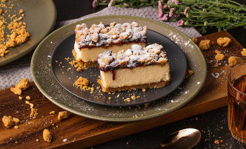 Little Secrets Bakehouse - GF Cherry Crumble Cheesecake Slice x 6