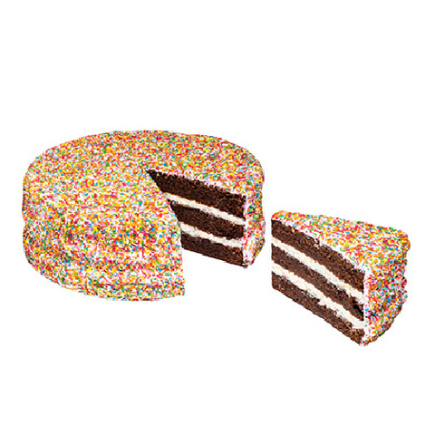 Homebush Cakes - Kids Sprinkle Cake 10" 2.4kg