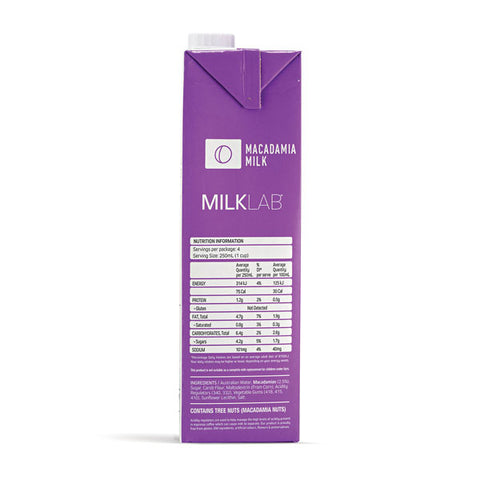 MilkLab - Macadamia Milk 1L x 8