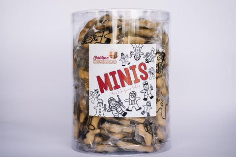 80 x Christen's Gingerbread Mini Men Gingerbread Christens Gingerbread