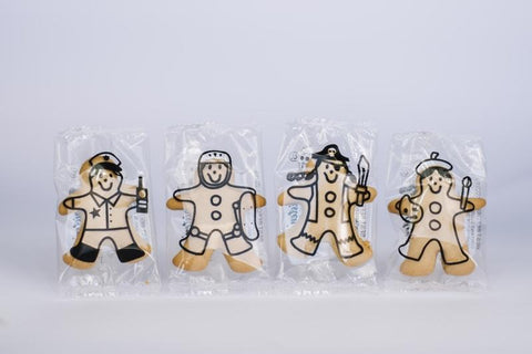 80 x Christen's Gingerbread Mini Men Gingerbread Christens Gingerbread 