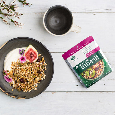 Brookfarm Muesli Sachet - Gluten Free Macadamia Muesli With Cranberry 50g x 20