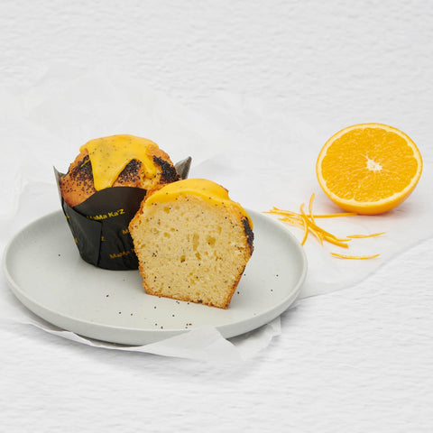 Mama Kaz - Orange Poppy Muffins 150g x 6