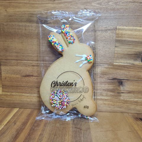 Christen's Gingerbread - Plain Bunny 40g x 24