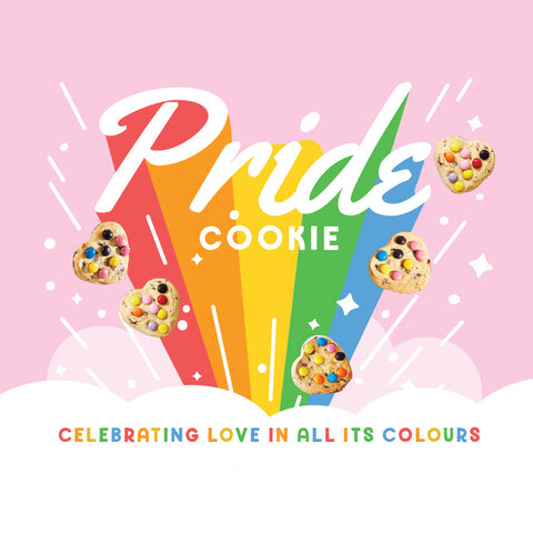 Byron Bay Cookie Company - Individually Wrapped Pride Cookies 60g x 12