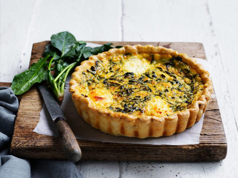 Posh Foods - Spinach Ricotta Quiche 8"