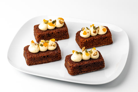 Little Secrets Bakehouse - GF Spice Carrot & Walnut Individual Cakes x 6