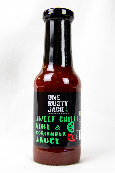 One Rusty Jack Sauce Co - Sweet Chilli Lime & Coriander Sauce x 6 (BEST BEFORE DEC. '25)