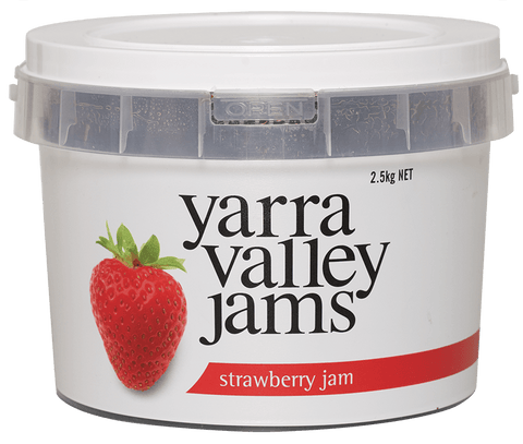 Yarra Valley Jams - Strawberry Jam 2.5kg Jams/Marmalades Yarra Valley Jams