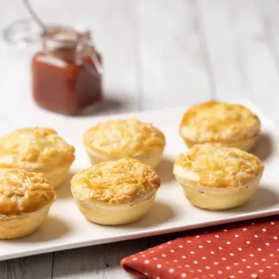 Ivan's Pies - Cauliflower, Cheese & Leek Party Pies x 60