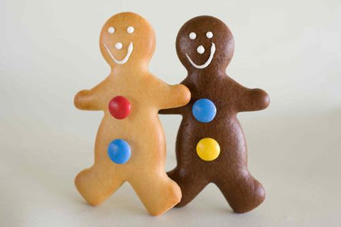 24 x Christen's Gingerbread Biscuits Mixed Men Gingerbread Christens Gingerbread