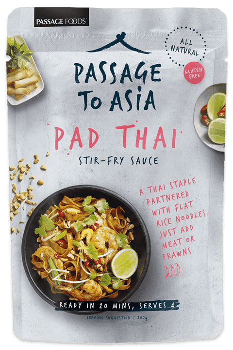 Passage Foods - Pad Thai Stir Fry Sauce 200g x 8