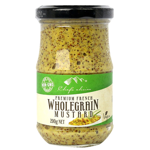 HBC Trading - Premium French Wholegrain Mustard 200g x 12