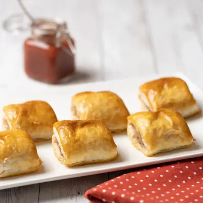 Ivan's Pies - Sausage Party Rolls x 60