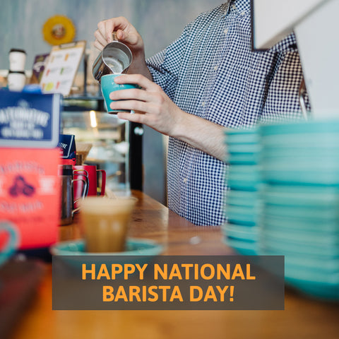 IT'S NATIONAL BARISTA DAY! ☕️🥛