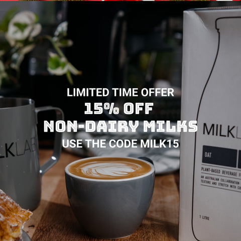 Have you run out of milk? Score 15% off non-dairy milks!